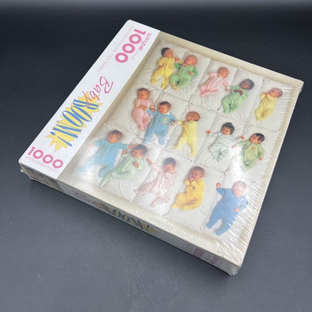 Springbok Hallmark 1991 BABY BOOM Jigsaw Puzzle 1000 Pieces PZL6149 - Picture 9 of 13